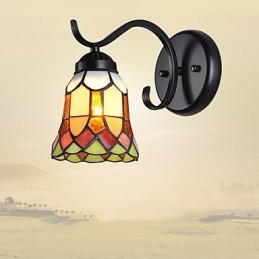 Pintura rústica de chalé para arandelas de parede downlight