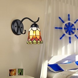 Pintura rústica de chalé para arandelas de parede downlight