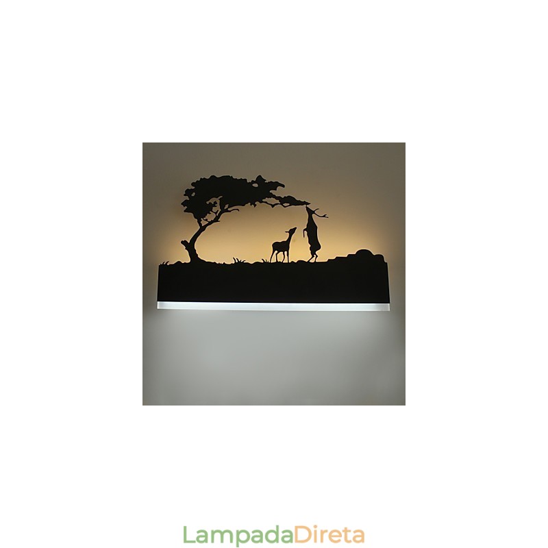 Luminária de cabeceira Luminária de parede Europeia Criativa Moderna Minimalista Quarto Infantil Iluminação Luminária de escada Espelho Luminária frontal