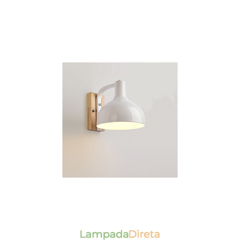 Luminária de parede moderna Luminária de parede com luz ambiente Luminária de parede