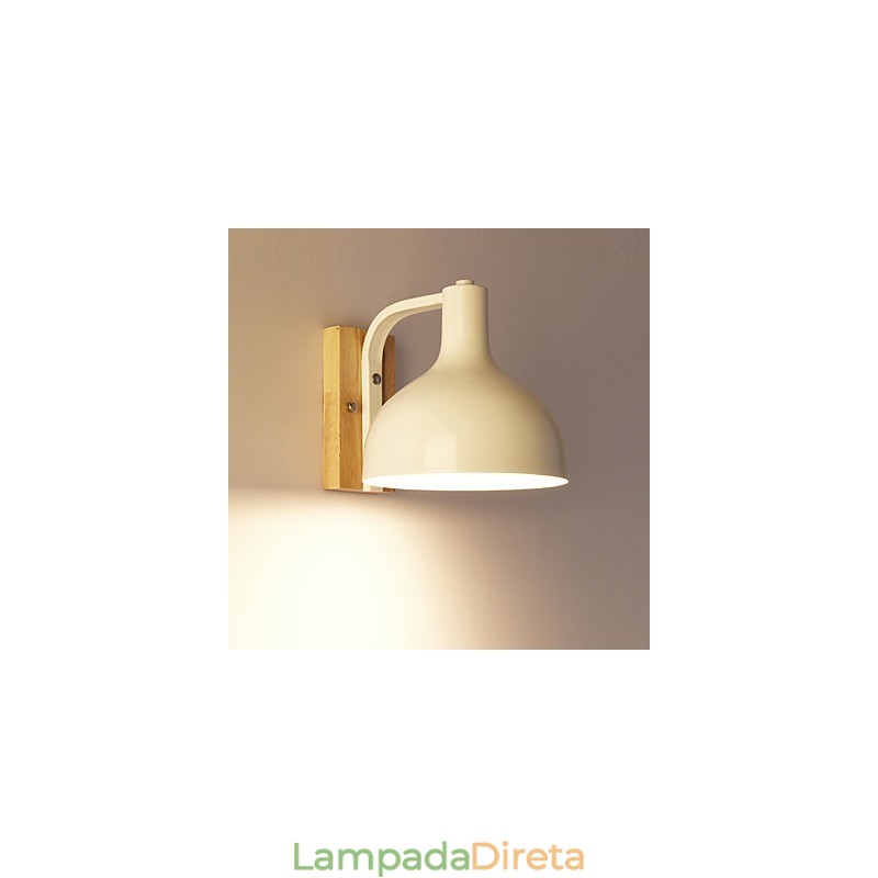 Luminária de parede moderna Luminária de parede com luz ambiente Luminária de parede