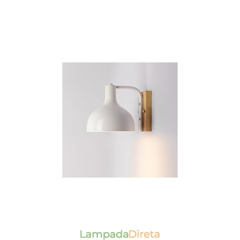 Luminária de parede moderna Luminária de parede com luz ambiente Luminária de parede