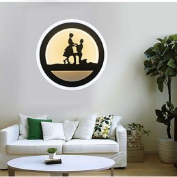 Luminária de cabeceira para decoração de quarto, luminária criativa para sala de estar, lâmpada de corredor, luminária de parede moderna e minimalista