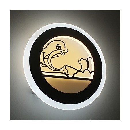Luminária de parede moderna e minimalista para quarto, luminária de cabeceira criativa para crianças, luminária de parede com personalidade, lâmpada de escada acrílica Luminária de parede moderna e minimalista para quarto, luminária de cabeceira criativa para crianças, luminária de parede com personalidade, lâmpada de escada acrílica