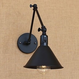 Recurso de pintura retrô country para braço oscilante estilo mini proteção ocular downlight luzes de braço oscilante
