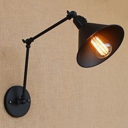 Recurso de pintura retrô country para braço oscilante estilo mini proteção ocular downlight luzes de braço oscilante