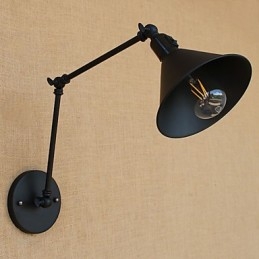 Recurso de pintura retrô country para braço oscilante estilo mini proteção ocular downlight luzes de braço oscilante