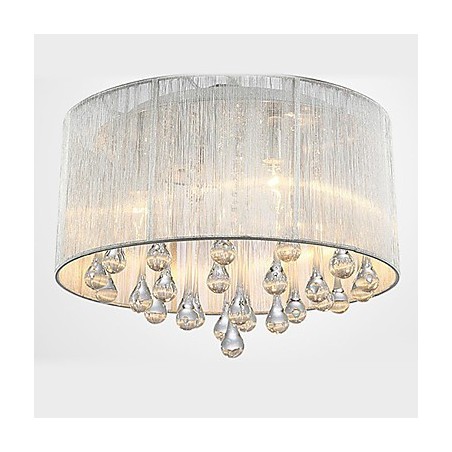 Luminária de Teto Moderna Cristal 4 Luzes Luminária de Teto Moderna Cristal 4 Luzes