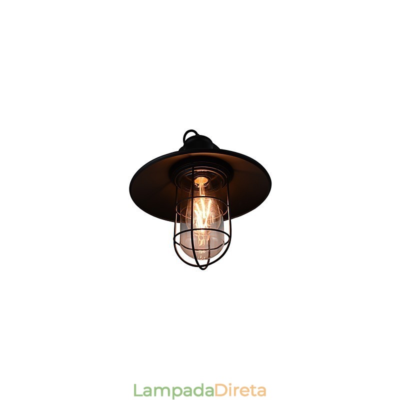Luminária de parede Arandelas de parede Luminária de parede Lâmpada sabre de luz preta muda na parede