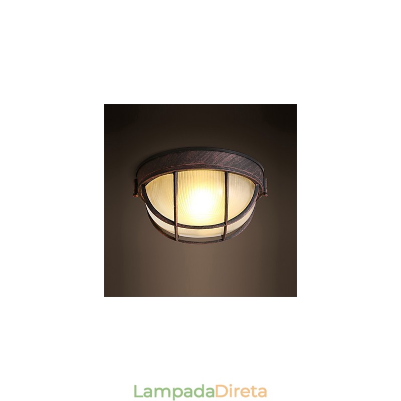Luminária de parede moderna contemporânea com luz ambiente