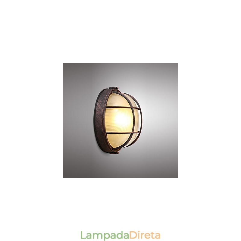 Luminária de parede moderna contemporânea com luz ambiente
