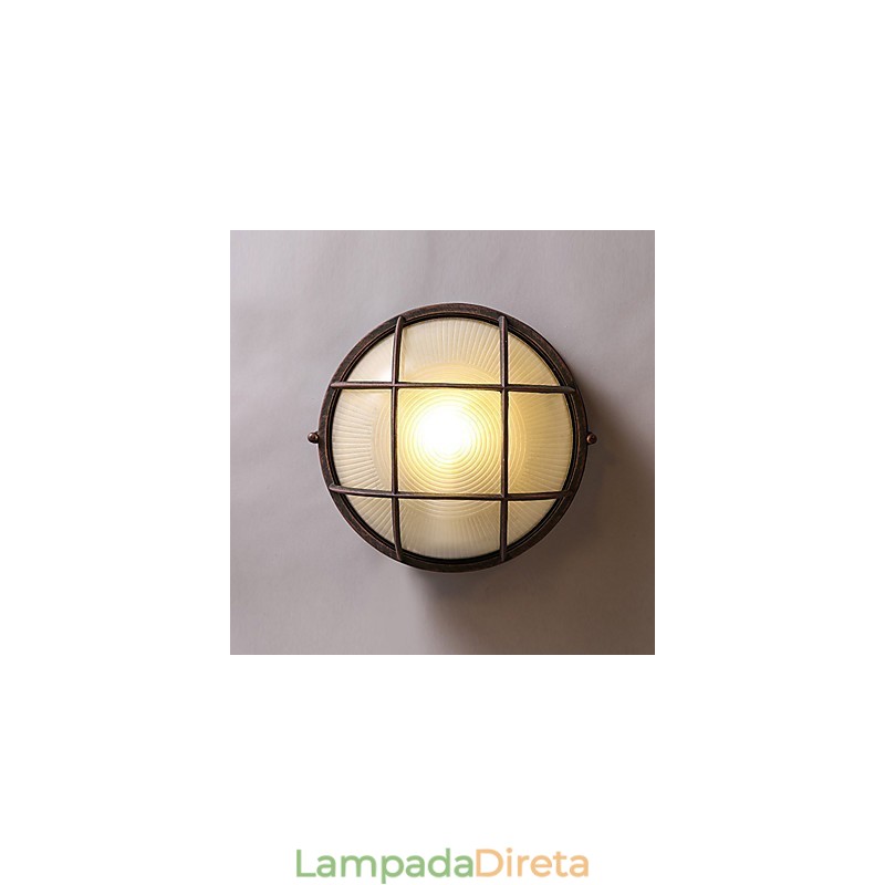 Luminária de parede moderna contemporânea com luz ambiente