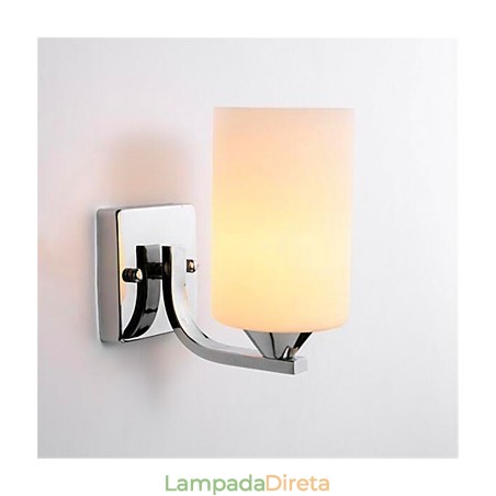 Luminária de parede simples e aconchegante para sala de estar, quarto, corredor, varanda Luminária de parede simples e aconchegante para sala de estar, quarto, corredor, varanda