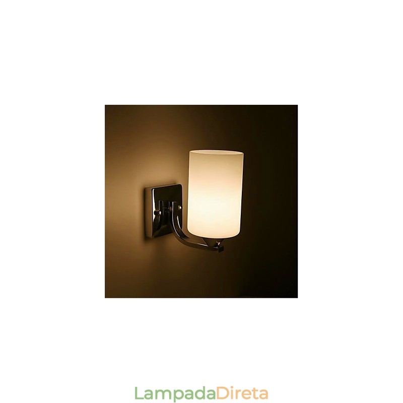 Luminária de parede simples e aconchegante para sala de estar, quarto, corredor, varanda