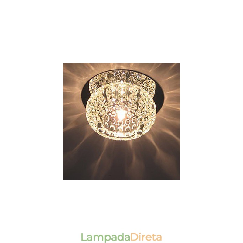 Mini estilo moderno e contemporâneo de cristal embutido