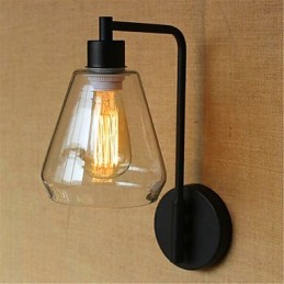 Recurso de acabamento em óxido preto rústico para braço articulado para luz ambiente
