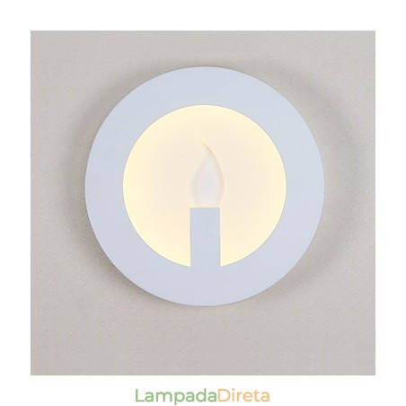 Pintura contemporânea moderna integrada para arandelas de parede com luz ambiente Pintura contemporânea moderna integrada para arandelas de parede com luz ambiente