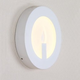 Pintura contemporânea moderna integrada para arandelas de parede com luz ambiente