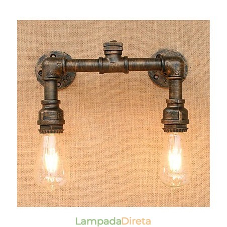 Pintura rústica de chalé country para arandelas de parede com luz ambiente Pintura rústica de chalé country para arandelas de parede com luz ambiente