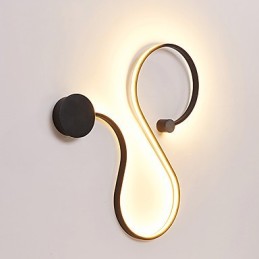 Luminárias de parede modernas criativas de metal para sala de estar, corredor, quarto, quartos de hotel, decoração de cabeceira, iluminação