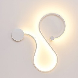 Luminárias de parede modernas criativas de metal para sala de estar, corredor, quarto, quartos de hotel, decoração de cabeceira, iluminação