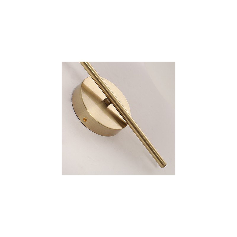 Recurso eletrogalvanizado contemporâneo moderno para arandelas de parede Arc Uplight