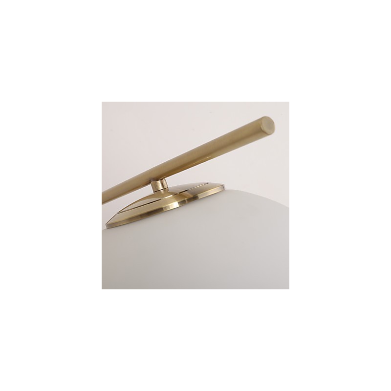 Recurso eletrogalvanizado contemporâneo moderno para arandelas de parede Arc Uplight