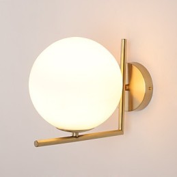 Recurso eletrogalvanizado contemporâneo moderno para arandelas de parede Arc Uplight