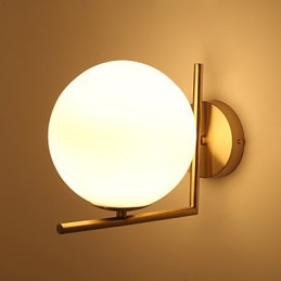 Recurso eletrogalvanizado contemporâneo moderno para arandelas de parede Arc Uplight