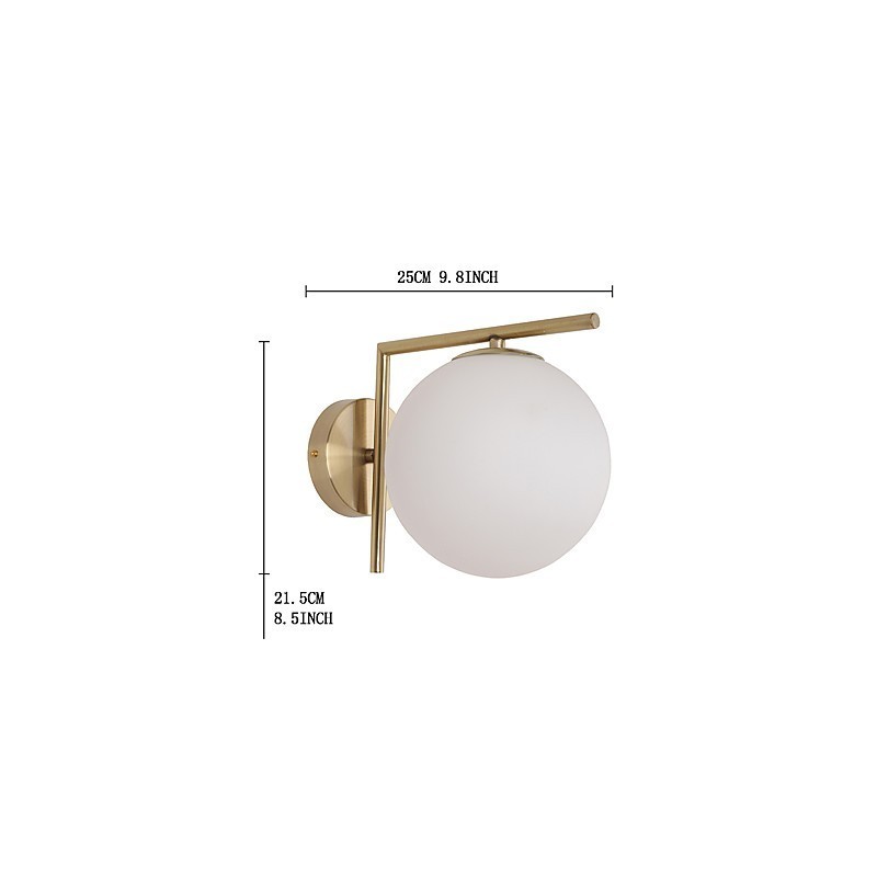 Recurso eletrogalvanizado contemporâneo moderno para arandelas de parede Arc Uplight