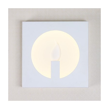 Arandelas de parede modernas e contemporâneas integradas para luz ambiente Arandelas de parede modernas e contemporâneas integradas para luz ambiente