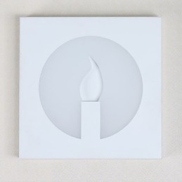 Arandelas de parede modernas e contemporâneas integradas para luz ambiente