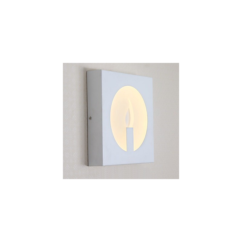 Arandelas de parede modernas e contemporâneas integradas para luz ambiente