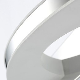 Iluminação de banheiro super longa e moderna, luminária de parede de metal contemporânea