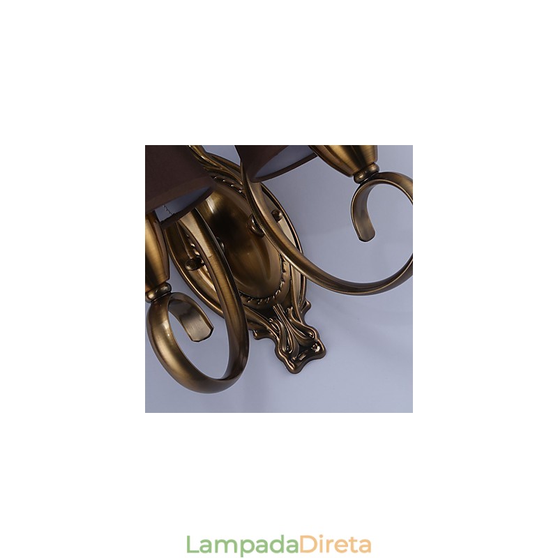 Recurso tradicional clássico galvanizado para proteção ocular Downlight Wall Spots Wall Light