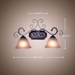 Lodge rústico tradicional clássico outros recurso para estilo mini downlight arandelas de parede luz de parede