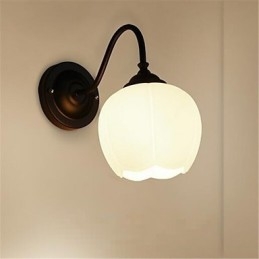 Pintura country contemporânea moderna para proteção ocular em estilo mini com luz ambiente de parede