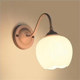 Pintura country contemporânea moderna para proteção ocular em estilo mini com luz ambiente de parede