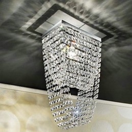 Mini estilo moderno e contemporâneo de cristal galvanizado embutido