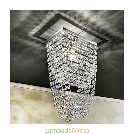 Mini estilo moderno e contemporâneo de cristal galvanizado embutido Mini estilo moderno e contemporâneo de cristal galvanizado embutido