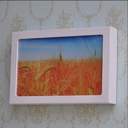 Pintura moderna contemporânea integrada, recurso de pintura contemporânea para arandelas de parede com luz ambiente