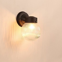 Acabamento em óxido preto contemporâneo moderno para arandelas de parede estilo mini com luz ambiente