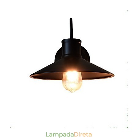 Luminária de parede Arandelas de parede Luminária de parede de ferro Lâmpada de parede sabre de luz preta muda na parede Luminária de parede Arandelas de parede Luminária de parede de ferro Lâmpada de parede sabre de luz preta muda na parede