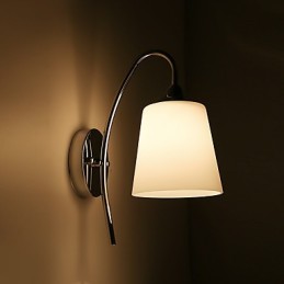 Luminária de parede moderna contemporânea galvanizada para iluminação ambiente