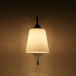 Luminária de parede moderna contemporânea galvanizada para iluminação ambiente