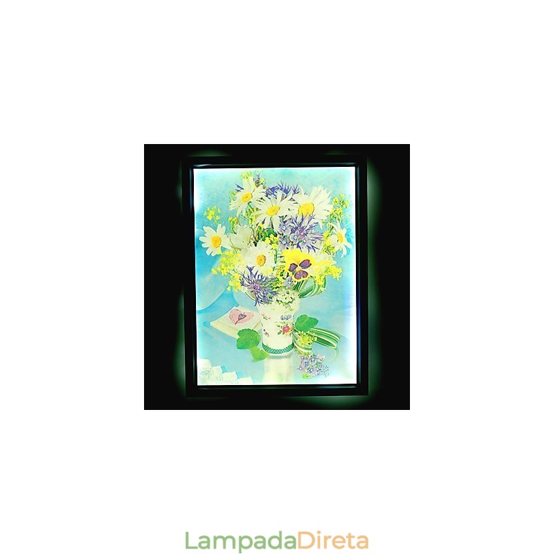 Pintura moderna contemporânea integrada, recurso de pintura contemporânea para arandelas de parede com luz ambiente