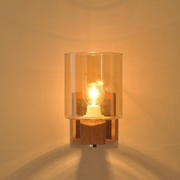 Luminária de parede de vidro Moderna Contemporânea Outros Característica para Estilo Mini Arandelas de parede de luz ambiente Luminária de parede