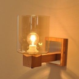 Luminária de parede de vidro Moderna Contemporânea Outros Característica para Estilo Mini Arandelas de parede de luz ambiente Luminária de parede