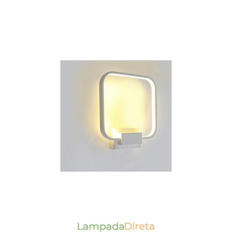Recurso de pintura moderna contemporânea integrada para luzes de parede de luz ambiente Luz de parede