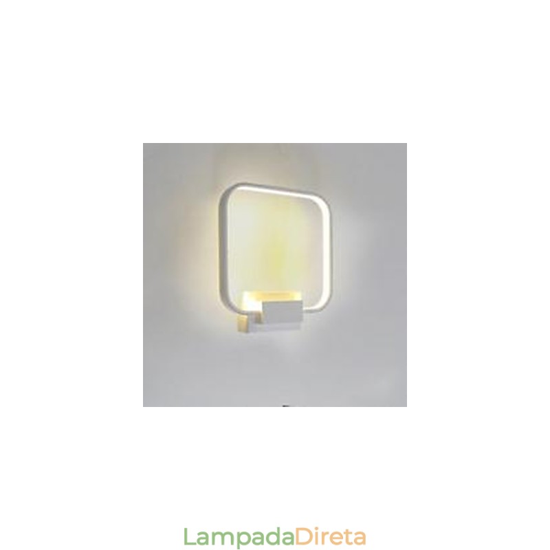 Recurso de pintura moderna contemporânea integrada para luzes de parede de luz ambiente Luz de parede